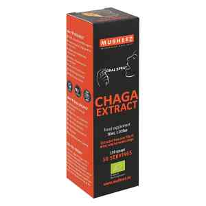 Chaga organic oral spray extract