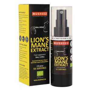Organic lion’s mane oral spray